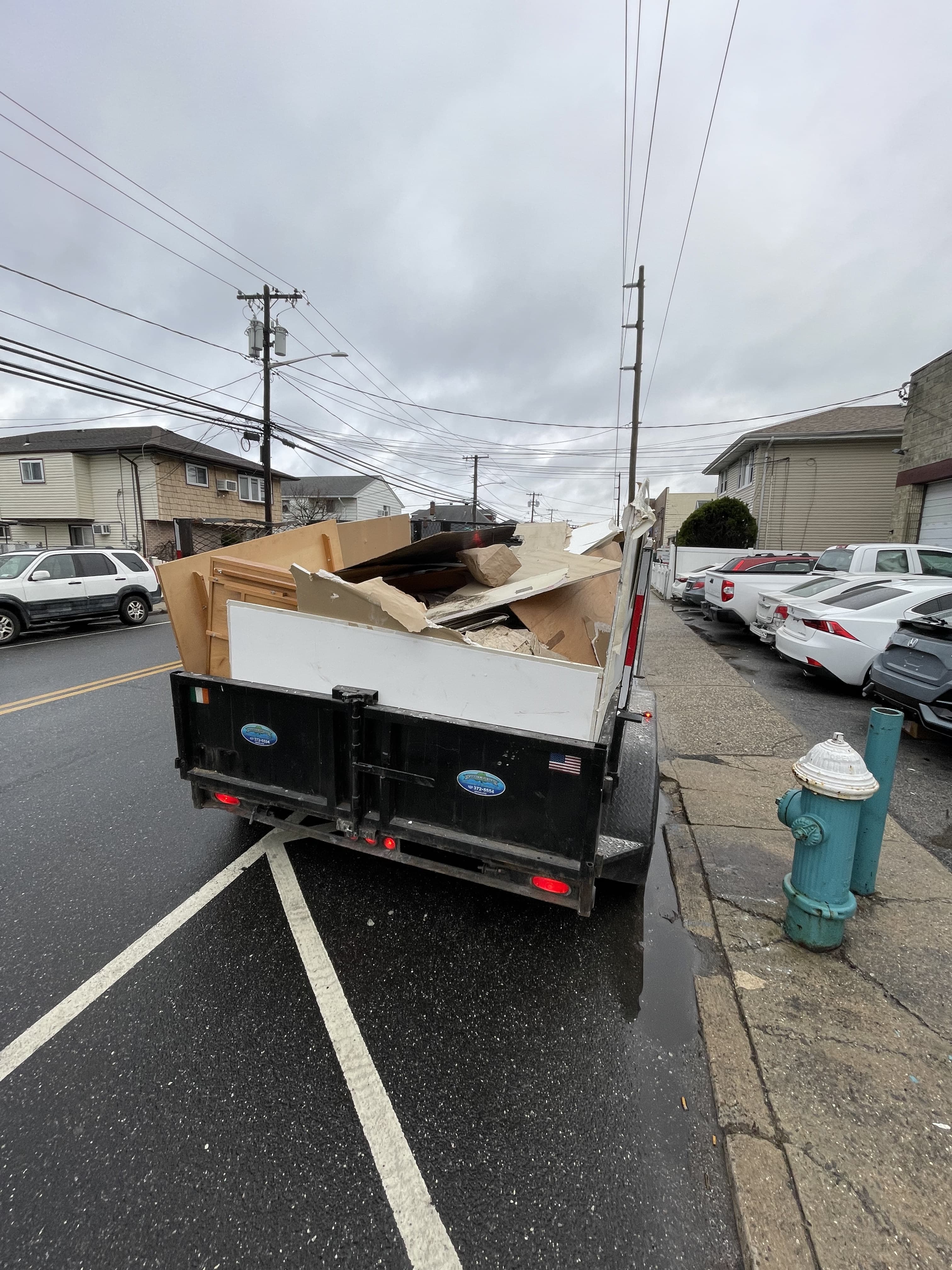 Long Island junk, handled.