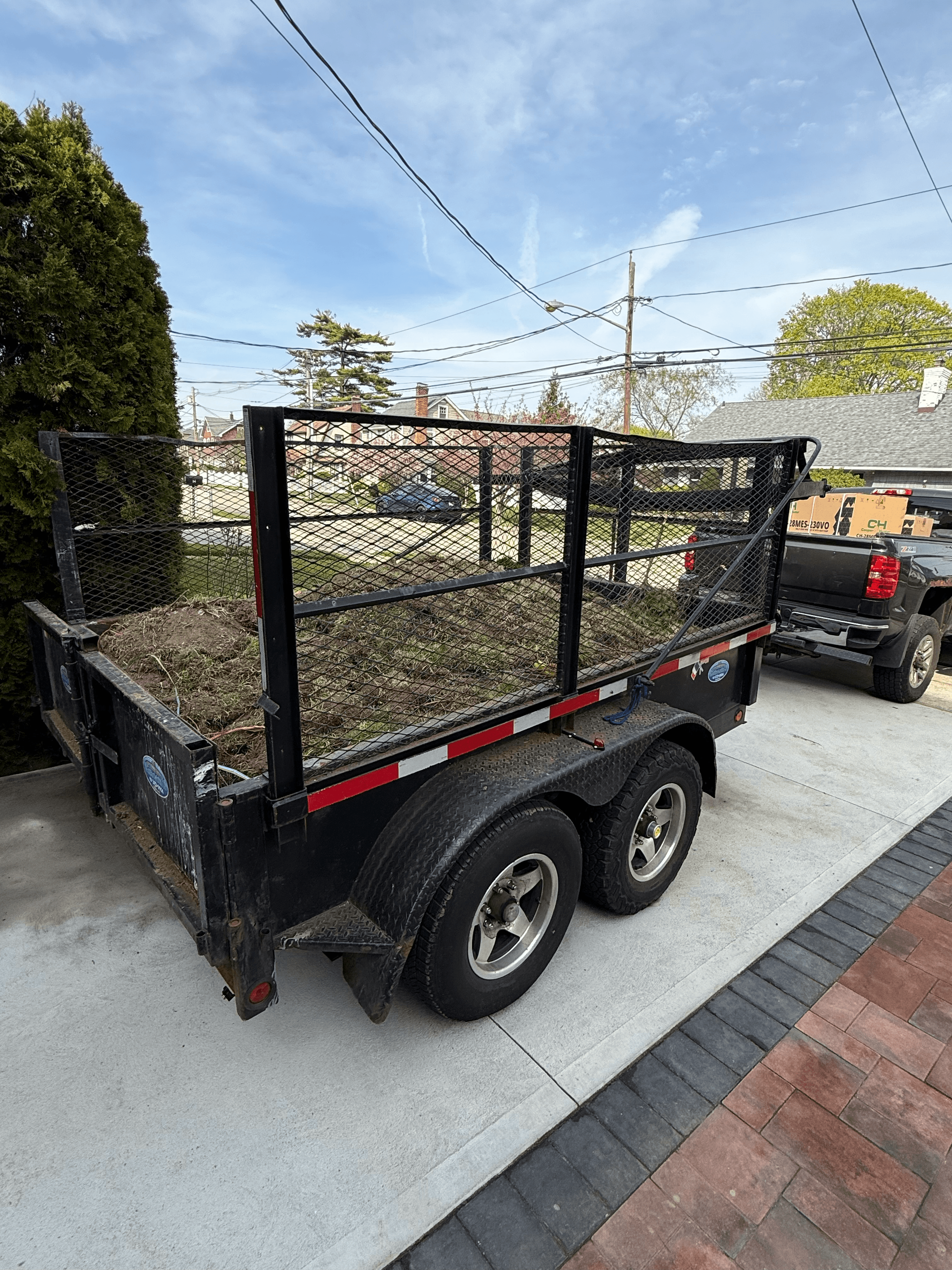 Trailer Trucks Junk Removal truck Long Island Queens
